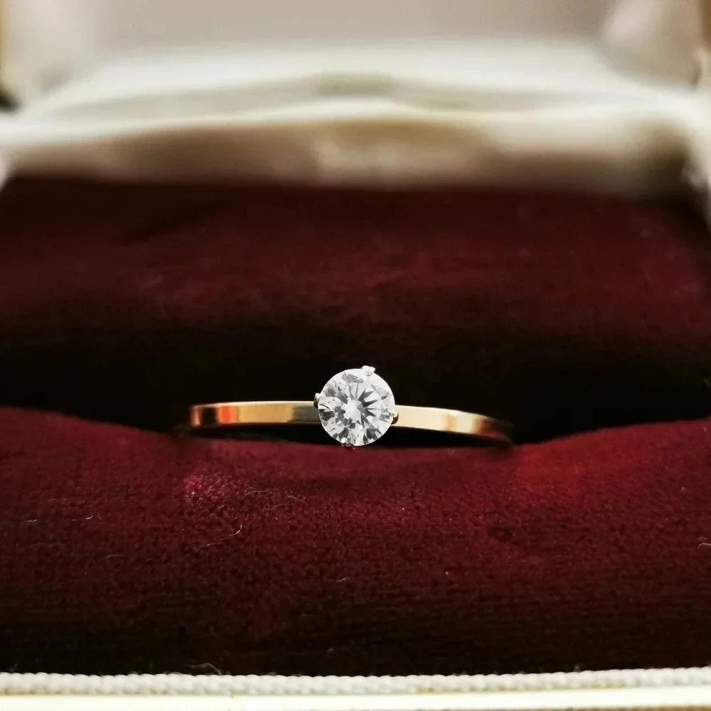 Solitaire ring - Picture 2 of 4